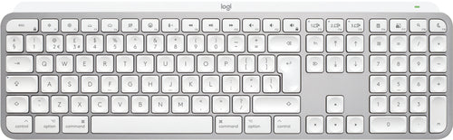 Logitech MX Keys S for Mac keyboard Office RF Wireless + Bluetooth QWERTY UK English Aluminium, White Logitech MX Keys S for Mac keyboard Office RF Wireless + Bluetooth QWERTY UK English Aluminium, White